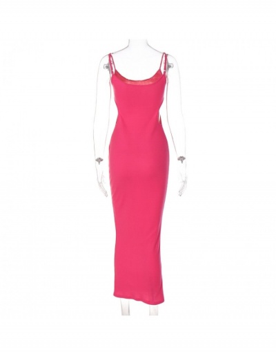 Replica  Sexy U Neck Hollowed Out Dress Sleeveless U Neck #796084 $21.11 USD for Wholesale