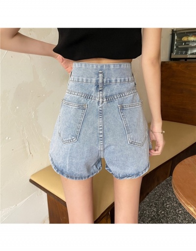 Replica  Summer Heart High Waist Denim Shorts #796121 $16.97 USD for Wholesale