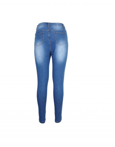 Replica  Fashion Ripped Bandage Denim Jeans #796125 $29.19 USD for Wholesale