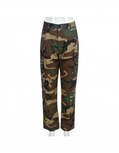 Replica  Personalized Camouflage Pants For Women #796155 $35.15 USD for Wholesale