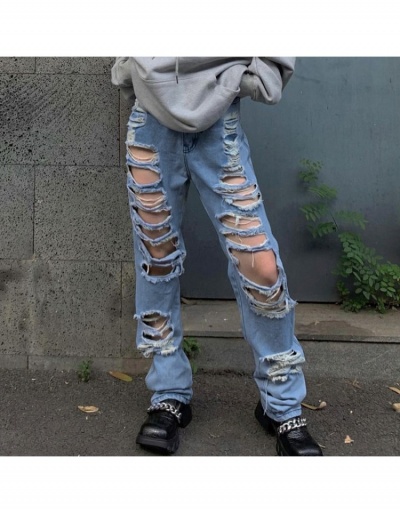  Street Fashion Ripped Raged Hem Women's Denim Pants #796169 $28.57 USD, Wholesale Fashion Jeans