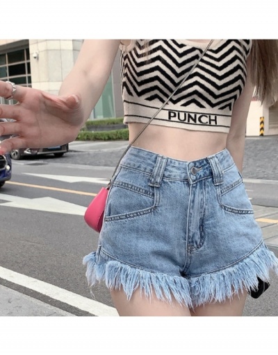  Summer Casual Raged Hem Denim Shorts #796210 $26.49 USD, Wholesale Fashion Jeans