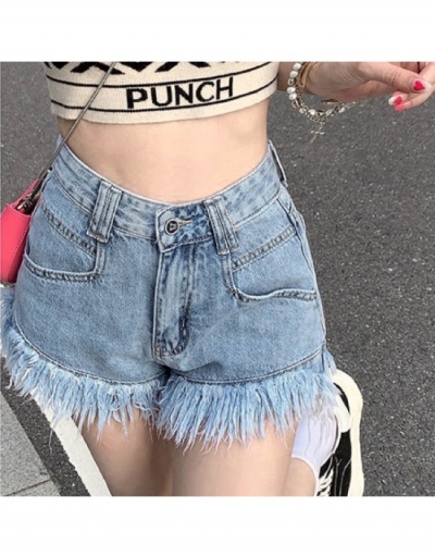 Replica  Summer Casual Raged Hem Denim Shorts #796210 $26.49 USD for Wholesale