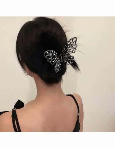 Replica Butterfly Faux Pearl Hollowed Out Headwear #796214 $12.48 USD for Wholesale