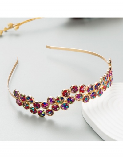  Versatile Party Rhinestone Hair Headband #796219 $9.59 USD, Wholesale Fashion Hair Accessories