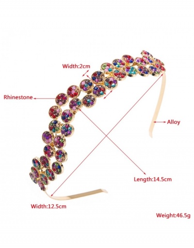 Replica  Versatile Party Rhinestone Hair Headband #796219 $9.59 USD for Wholesale