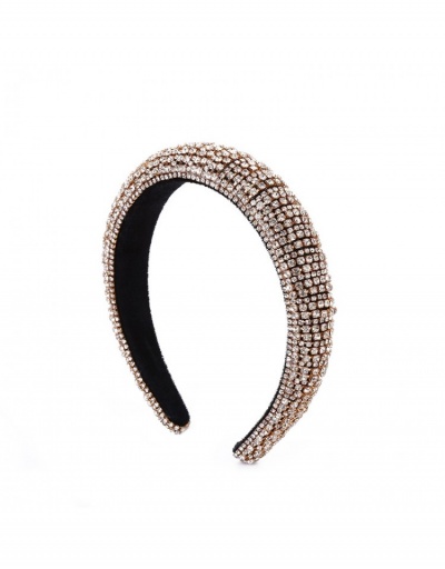 Replica Women Korean Fashion Rhinestone Headbands #796226 $19.06 USD for Wholesale