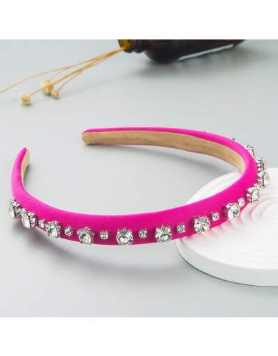 Easy Matching Black Rhinestone Hair Hoops #796233 $10.04 USD, Wholesale Fashion Hair Accessories