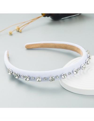 Replica Easy Matching Black Rhinestone Hair Hoops #796233 $10.04 USD for Wholesale