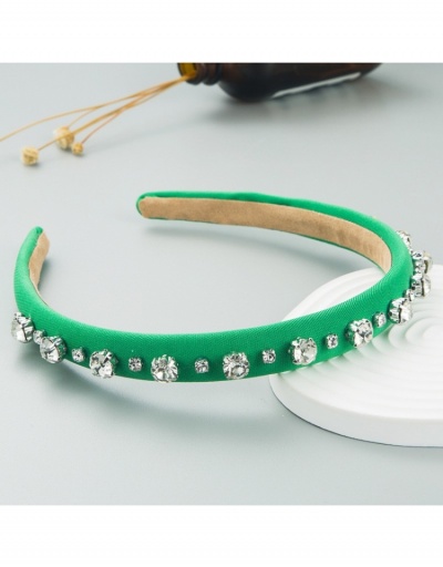 Replica Easy Matching Black Rhinestone Hair Hoops #796233 $10.04 USD for Wholesale