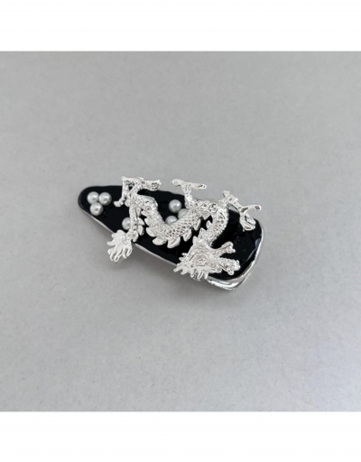 Replica  Y2k  Retro Dragon Metal Hair Clip #796238 $8.76 USD for Wholesale