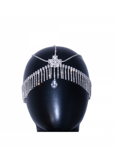 Replica  Fashion Bridal Rhinestone Tassel Headband #796244 $18.98 USD for Wholesale