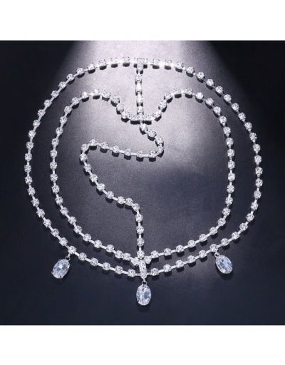 Replica  Indian Retro Style Rhinestone Drip Head Chain #796245 $12.48 USD for Wholesale