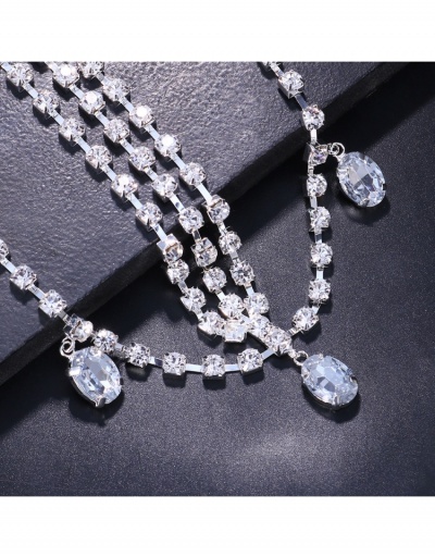 Replica  Indian Retro Style Rhinestone Drip Head Chain #796245 $12.48 USD for Wholesale