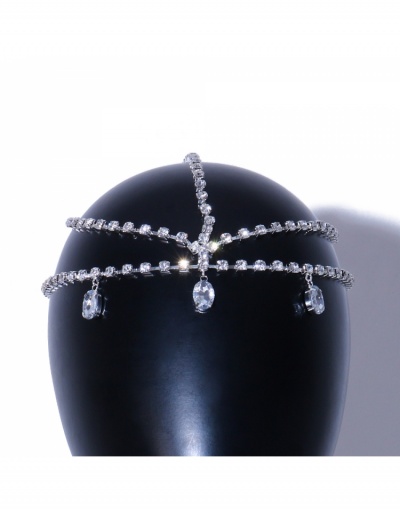 Replica  Indian Retro Style Rhinestone Drip Head Chain #796245 $12.48 USD for Wholesale