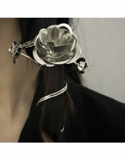 Replica Creative Alloy Material Rose Hair Accessories #796251 $10.35 USD for Wholesale