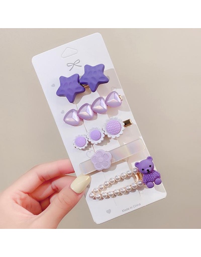 Fashion Sweet Casual Hair Clips For Women #796253 $5.75 USD, Wholesale Fashion Hair Accessories