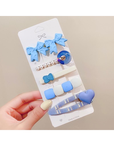 Replica Fashion Sweet Casual Hair Clips For Women #796253 $5.75 USD for Wholesale