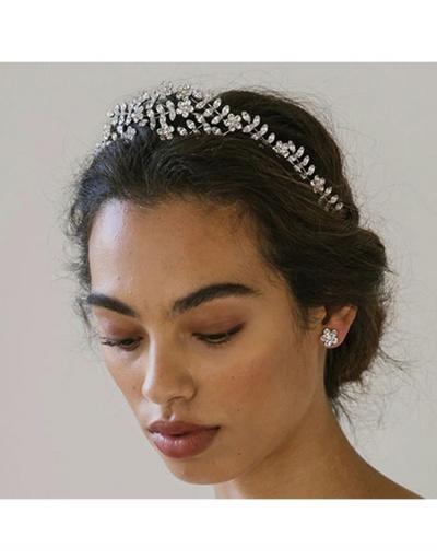  Light Luxury Flower Zircon Hair Accessories For Women #796258 $15.73 USD, Wholesale Fashion Hair Accessories