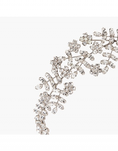 Replica  Light Luxury Flower Zircon Hair Accessories For Women #796258 $15.73 USD for Wholesale