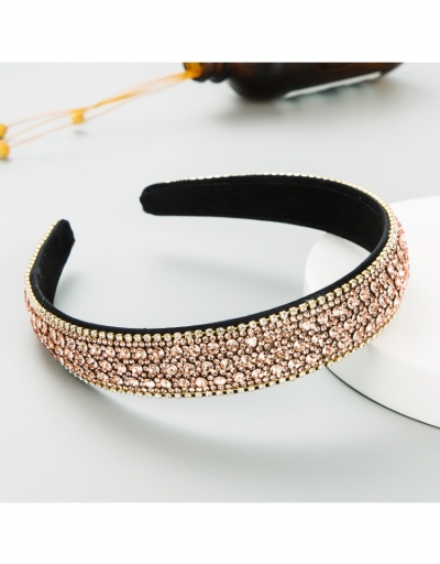 Cute Rhinestone Decor Hair Band For Women #796260 $8.80 USD, Wholesale Fashion Hair Accessories