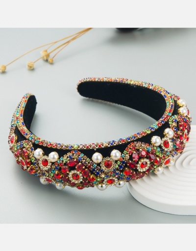 Faux Pearl Patch Female Hair Hoop #796283 $19.96 USD, Wholesale Fashion Hair Accessories