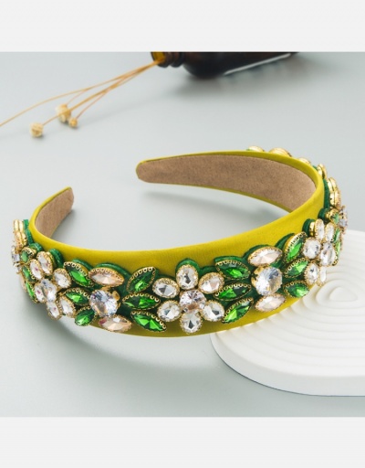 Glass Drill Patchwork Hair Bands For Women #796286 $16.53 USD, Wholesale Fashion Hair Accessories