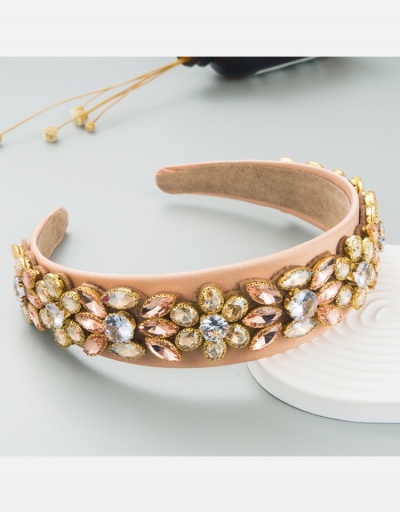 Replica Glass Drill Patchwork Hair Bands For Women #796286 $16.53 USD for Wholesale