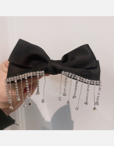 Replica Stylish Rhinestone  Bow Tassel Hair Accessories #796288 $6.94 USD for Wholesale