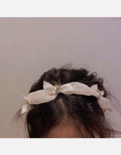 Replica Bow Rhinestone Decorative Hair Band #796289 $8.15 USD for Wholesale