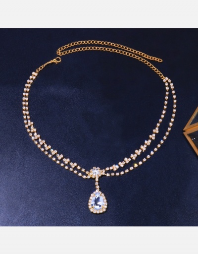 Replica Chic Rhinestone Pendant Hair Chain #796293 $10.23 USD for Wholesale