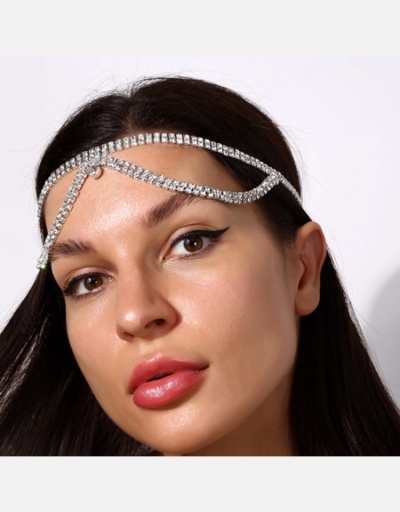 Wedding Bride Double-Layer Rhinestone Headdress #796296 $12.48 USD, Wholesale Fashion Hair Accessories