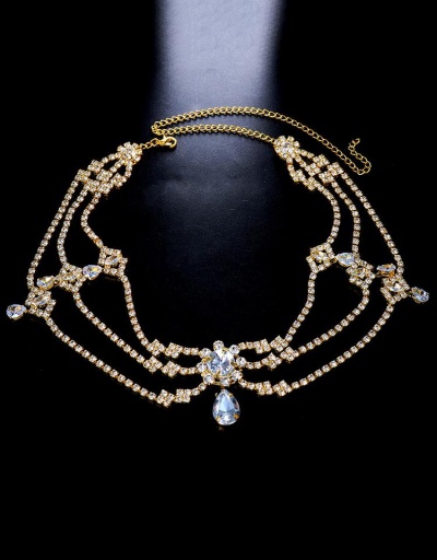 Replica Chic Rhinestone Layer Hair Accessories For Women #796299 $18.98 USD for Wholesale