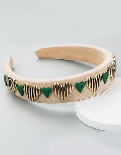 Replica Sweet Heart Letter Hair Hoop For Women #796308 $14.20 USD for Wholesale