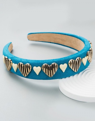 Replica Sweet Heart Letter Hair Hoop For Women #796308 $14.20 USD for Wholesale