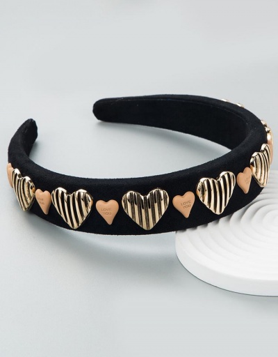 Replica Sweet Heart Letter Hair Hoop For Women #796308 $14.20 USD for Wholesale