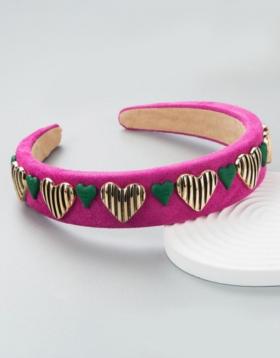 Replica Sweet Heart Letter Hair Hoop For Women #796308 $14.20 USD for Wholesale