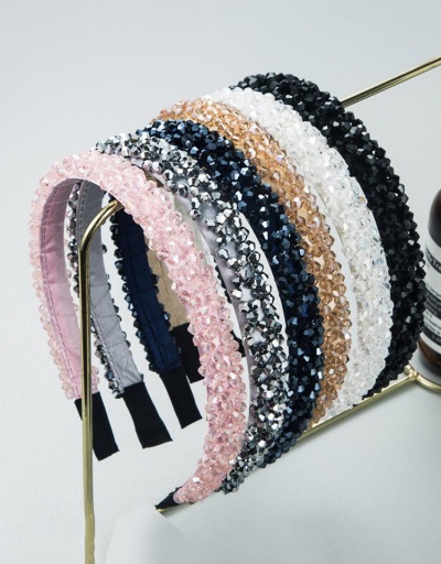 Shiny Rhinestone Easy Wearing Headbands For Women #796310 $7.67 USD, Wholesale Fashion Hair Accessories