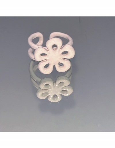  Original Sweet Flower Pure Color Ring #796327 $7.85 USD, Wholesale Fashion Ring