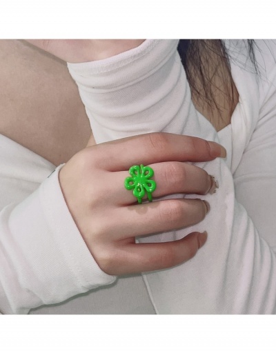 Replica  Original Sweet Flower Pure Color Ring #796327 $7.85 USD for Wholesale