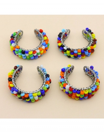 Replica  Y2K  Beaded Women's 4 Piece Ring Set #796328 $5.70 USD for Wholesale