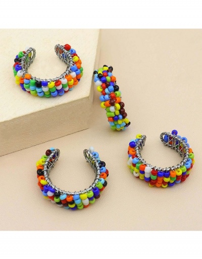 Replica  Y2K  Beaded Women's 4 Piece Ring Set #796328 $5.70 USD for Wholesale