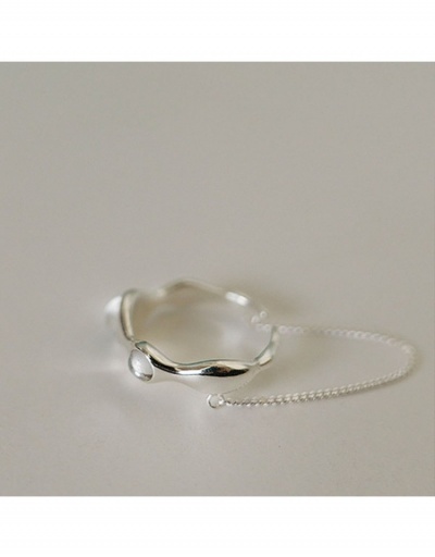 Replica Designer Chic Solid Chain Rings For Ladies #796333 $5.02 USD for Wholesale