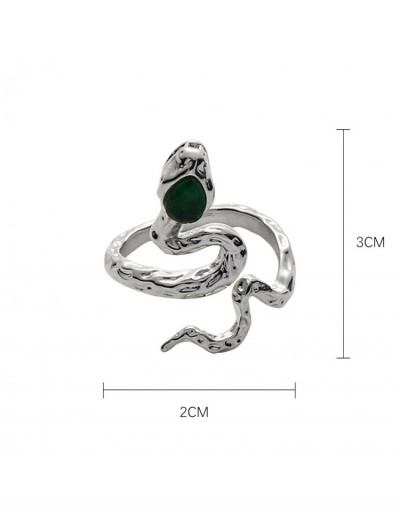 Replica  Exaggerated Snake Shaped Ring For Women #796347 $10.48 USD for Wholesale