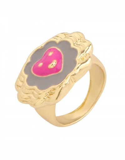 Replica  Retro Fashion Style Geometric Design Ring #796348 $5.15 USD for Wholesale