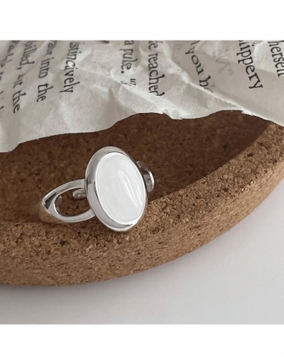  Fashion White Agate Ring For Ladies #796352 $4.70 USD, Wholesale Fashion Ring