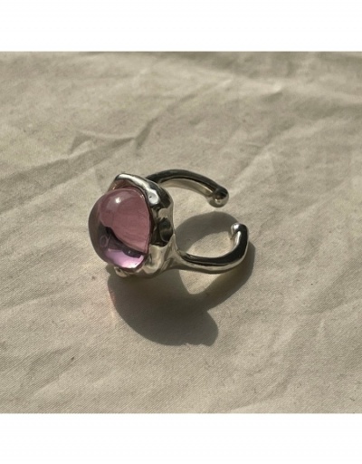 Replica  Unique Pink Zircon Rings For Ladies #796354 $5.54 USD for Wholesale