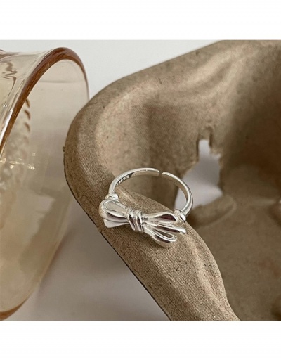  Bow Design Fashion Silver Luxury Women's Ring #796362 $4.24 USD, Wholesale Fashion Ring