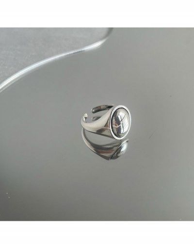 Replica  Retro Sterling Silver Personalized Design Ring For Women #796365 $4.87 USD for Wholesale