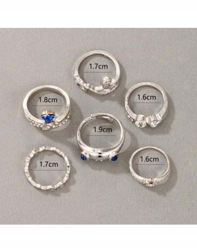 Replica Women Stylish Personalized Animal Ring Sets #796386 $5.99 USD for Wholesale